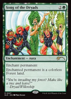 Song of the Dryads Secret Lair Drop